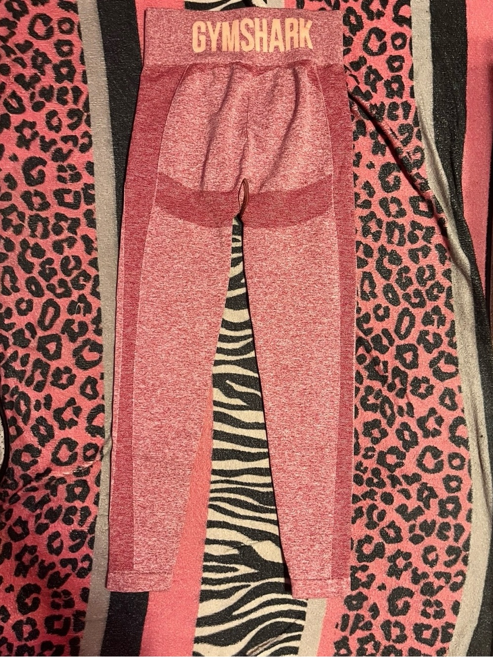 Gymshark burgundy leggings yoga pants